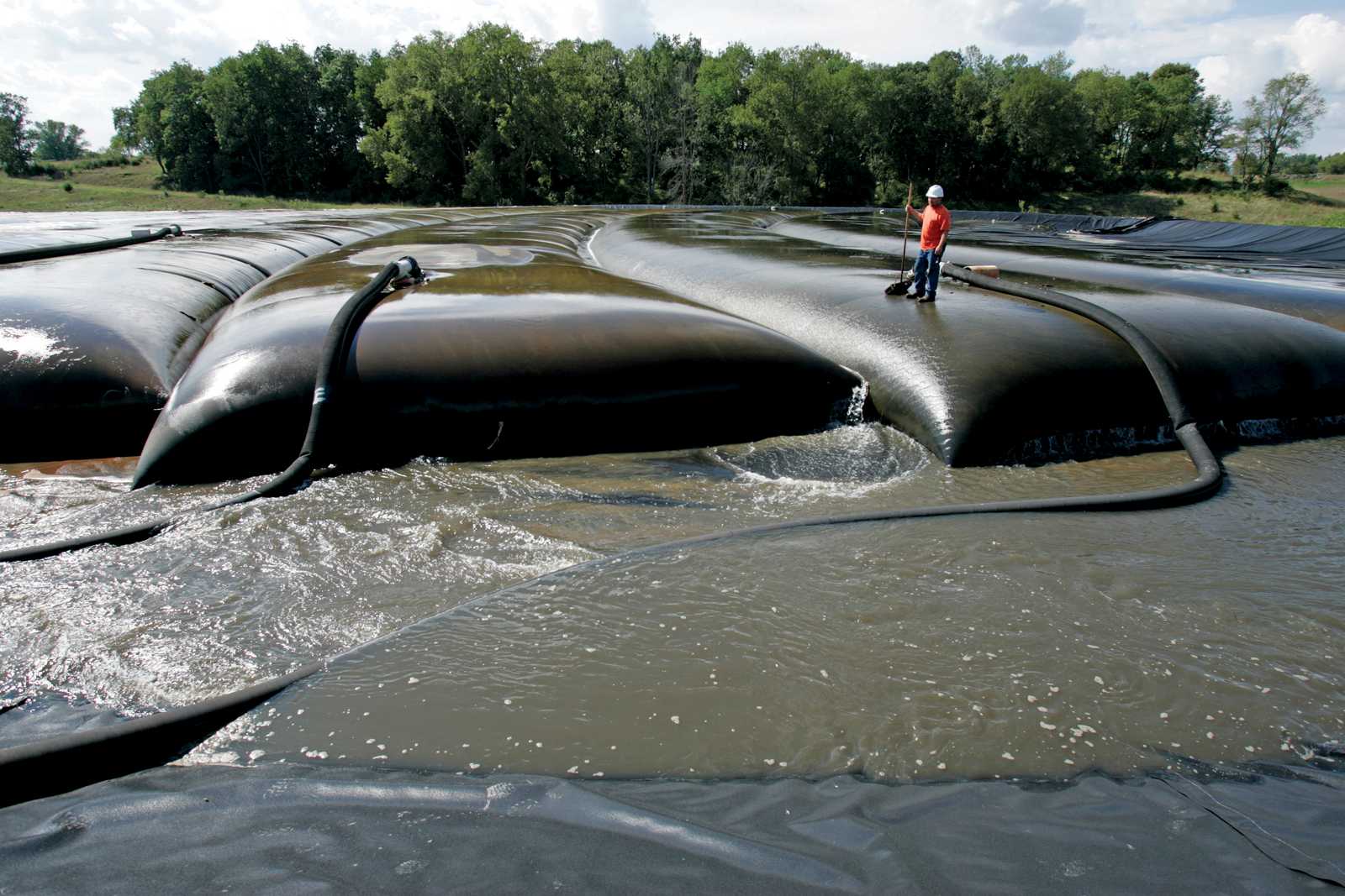 Geotube Dewatering Technology One Oil Palm Vrogue Co